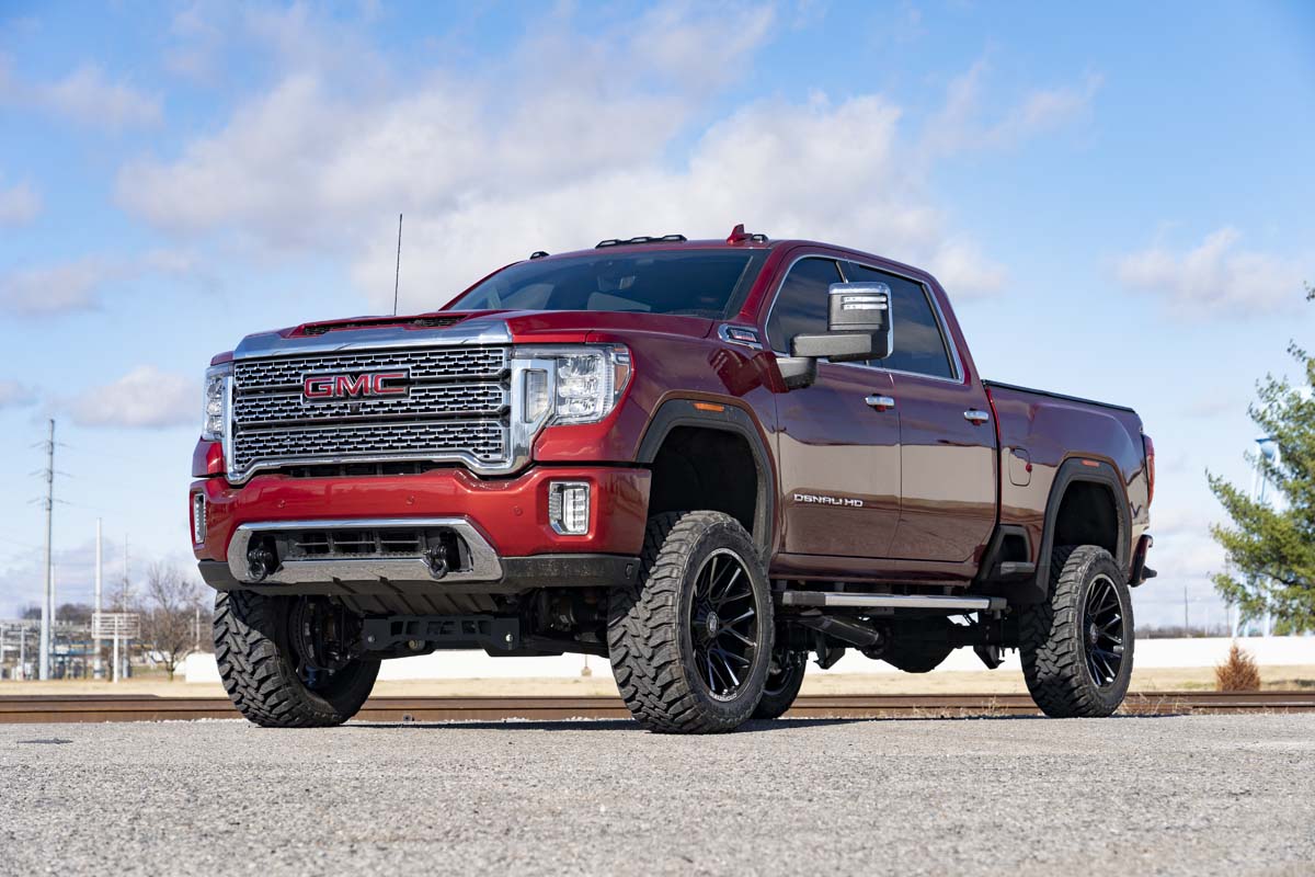 Rough Country Tow Hook Brackets | D-Ring Combo | GMC Sierra 2500 HD 2WD/4WD (2020-2026)