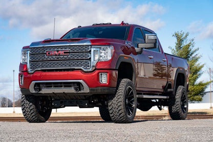 Rough Country Tow Hook Brackets | D-Ring Combo | GMC Sierra 2500 HD 2WD/4WD (2020-2026)