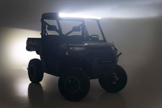 Rough Country LED Light | Rear Mount | 50" Black Pair |Polaris Ranger 1000/Ranger XP 900/1000