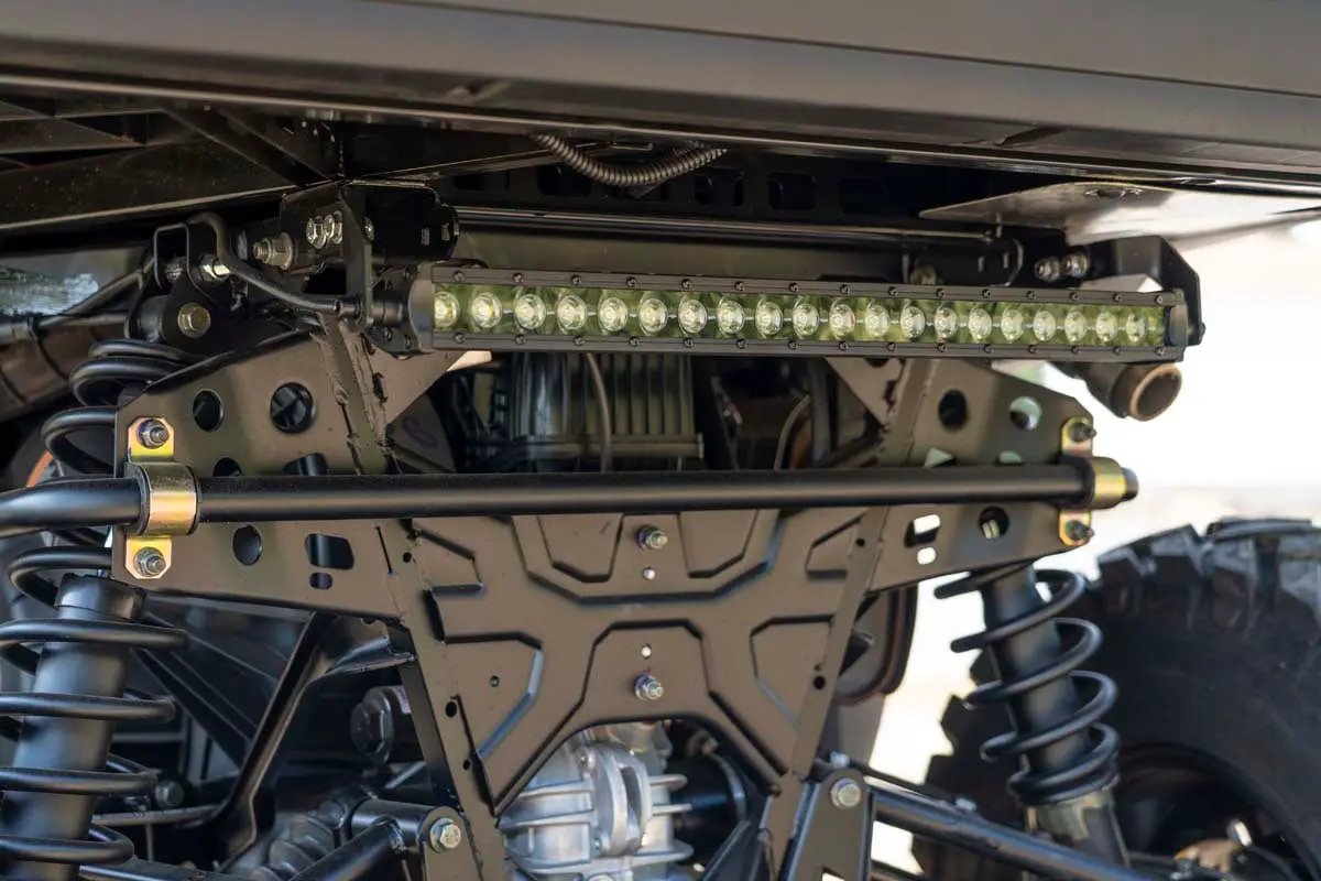 Rough Country LED Light Kit | Under Bed Mount | 20" Black Single Row | Polaris Ranger XP 1000 by Rough Country