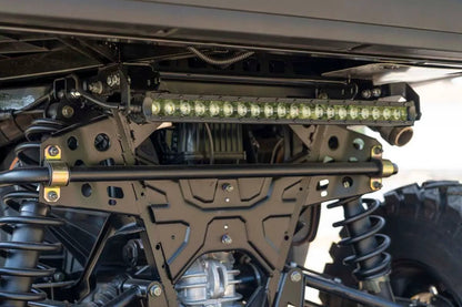 Rough Country LED Light Kit | Under Bed Mount | 20" Black Single Row | Polaris Ranger XP 1000 by Rough Country