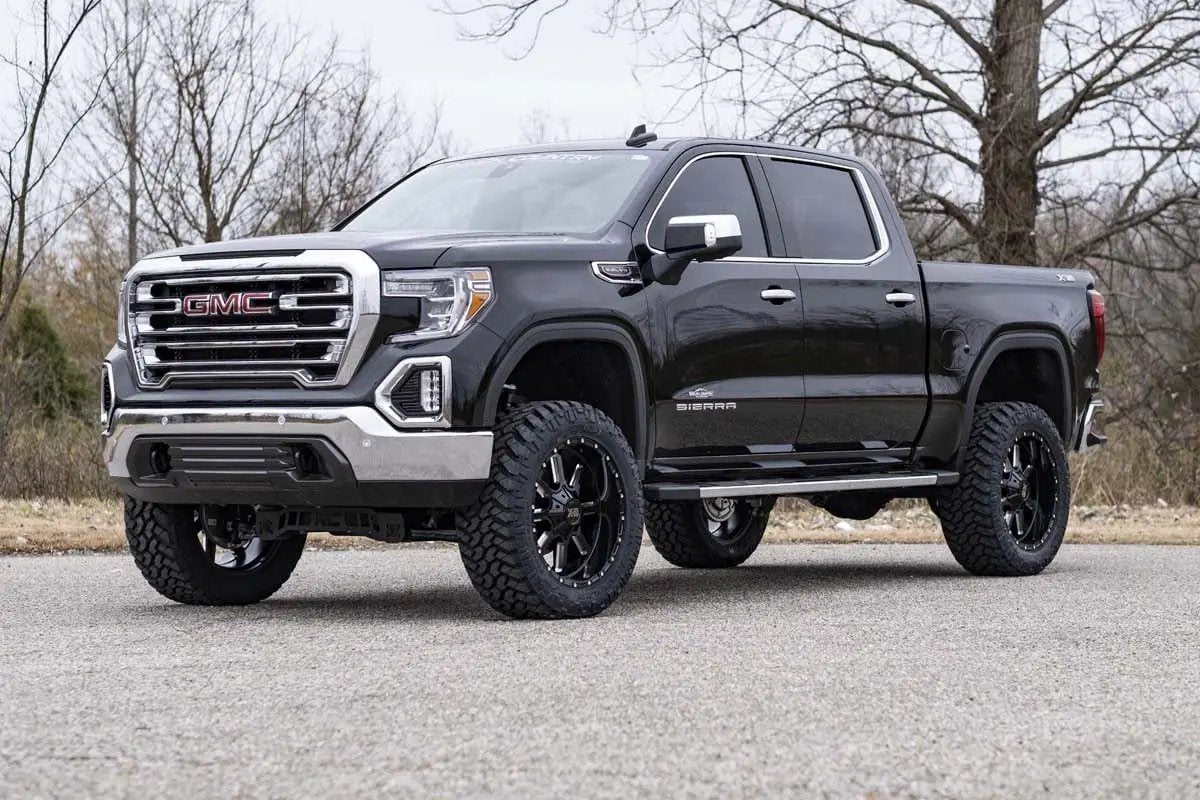 Rough Country 6 Inch Lift Kit | Mono Leaf Rear | Vertex | GMC Sierra 1500 2WD/4WD (19-24) by Rough Country