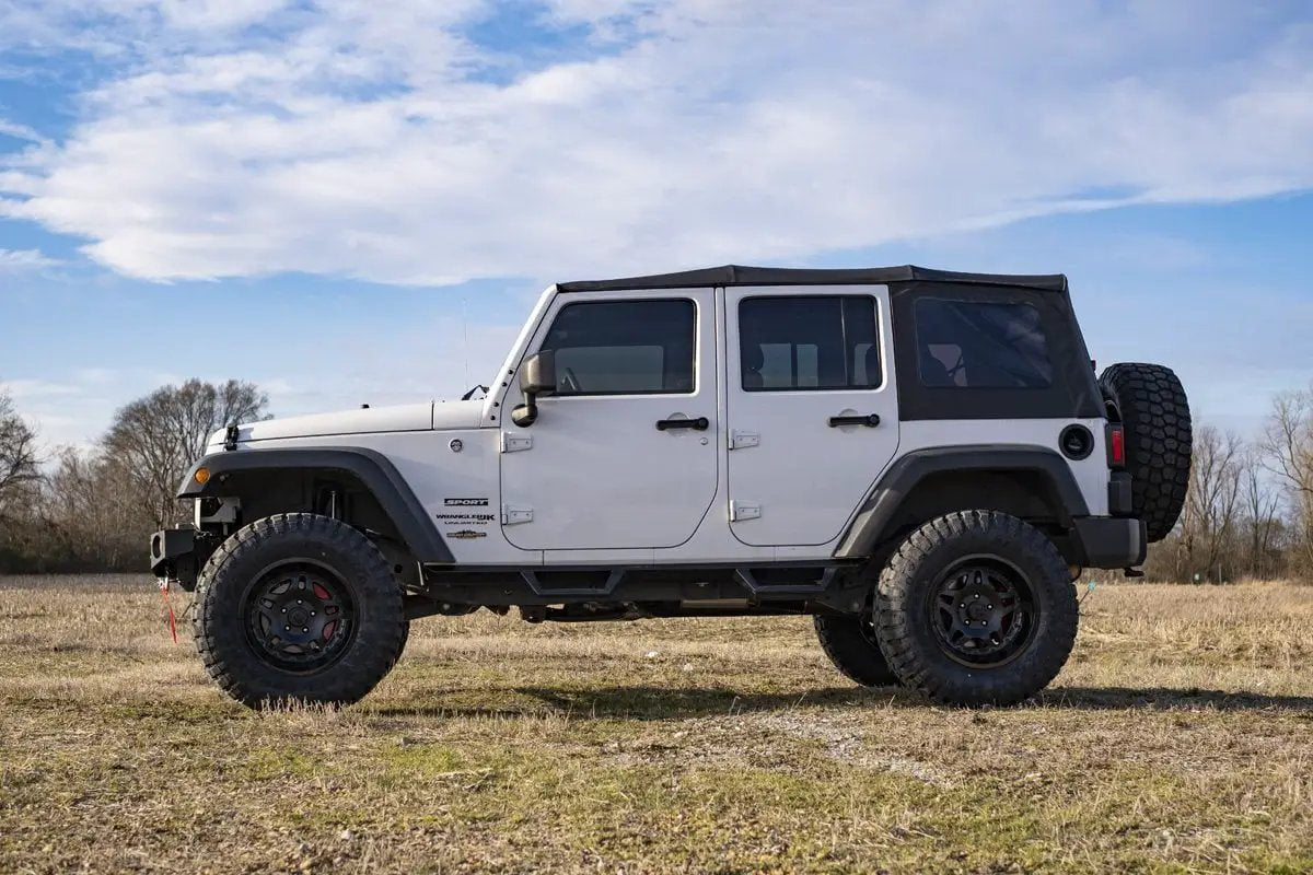 Rough Country 3.25 Inch Lift Kit | Jeep Wrangler Unlimited 2WD/4WD (2007-2018) by Rough Country