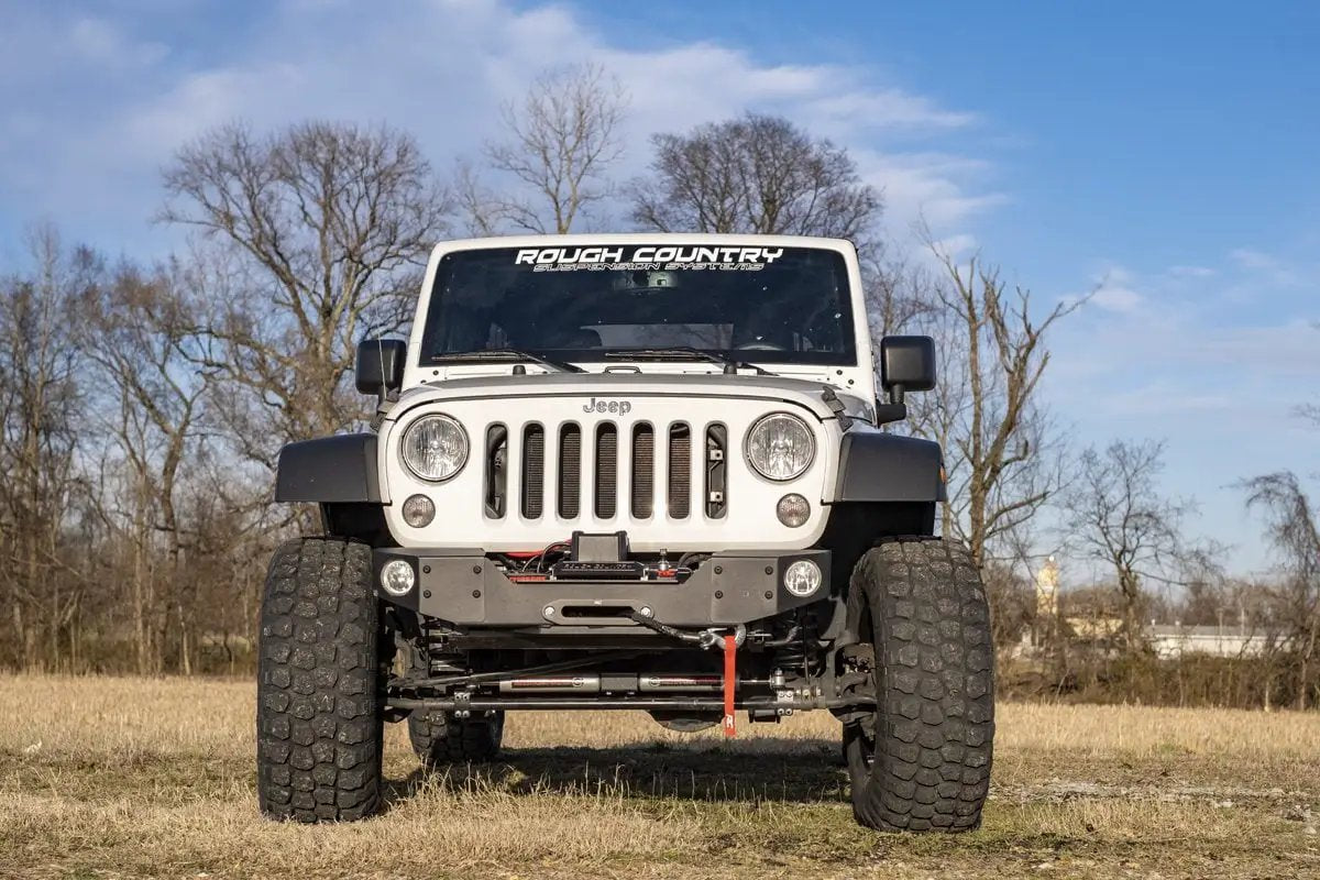 Rough Country 3.25 Inch Lift Kit | Jeep Wrangler Unlimited 2WD/4WD (2007-2018) by Rough Country