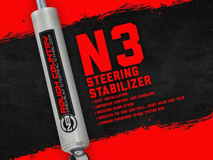 Rough Country N3 Steering Stabilizer | Chevy/GMC Blazer/S10 Blazer/Sonoma 4WD by Rough Country
