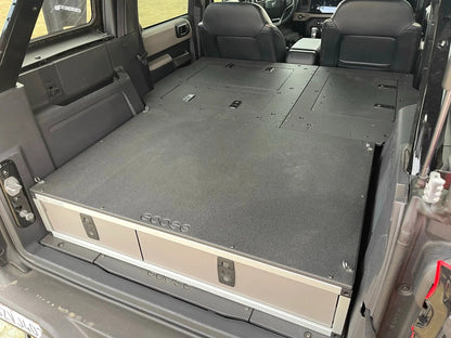 Stealth Sleep and Storage Package for Ford Bronco 2021-Present 6th Gen. 4 Door by Goose Gear