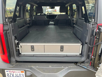 Stealth Sleep and Storage Package for Ford Bronco 2021-Present 6th Gen. 4 Door by Goose Gear