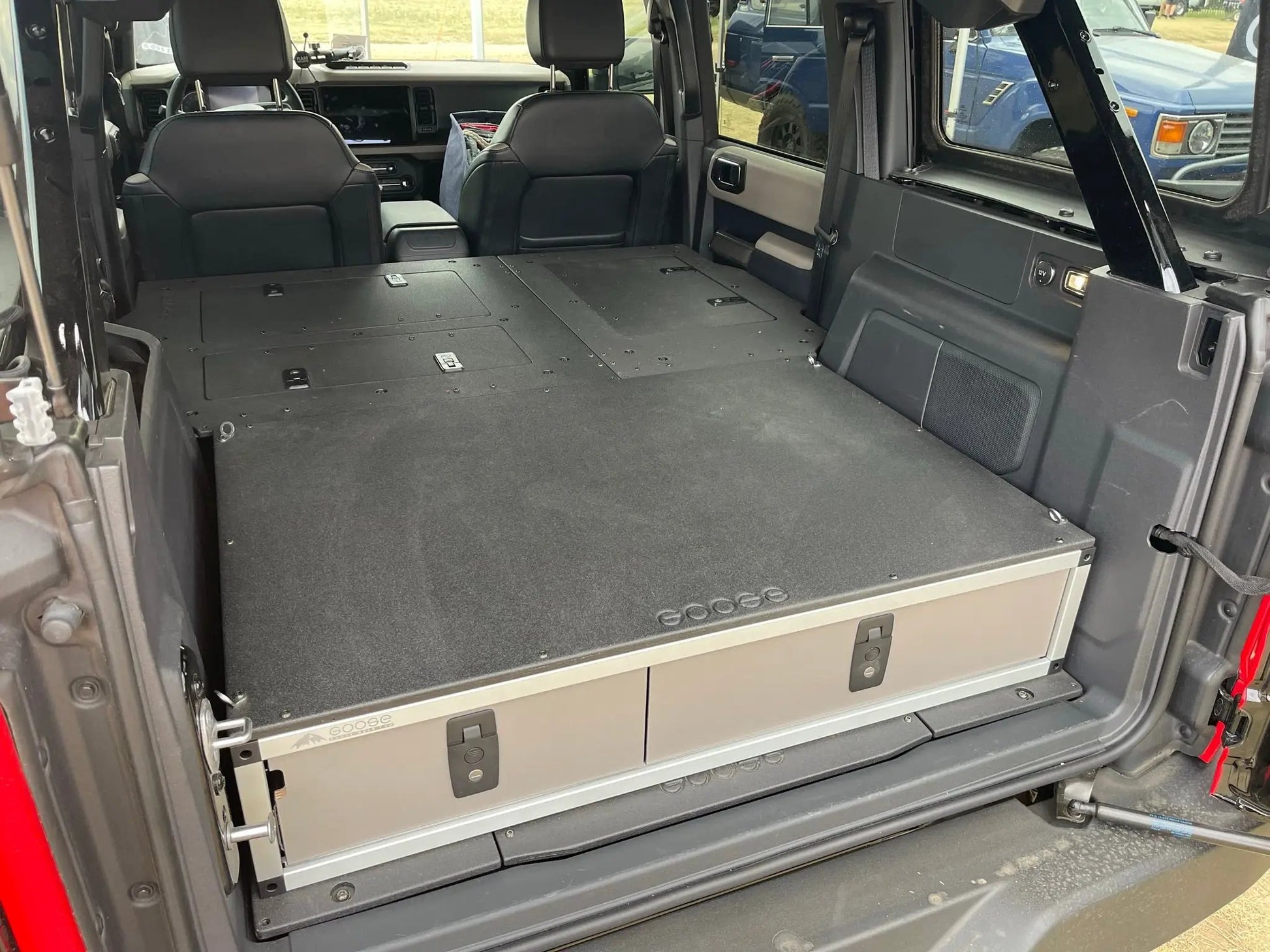 Stealth Sleep and Storage Package for Ford Bronco 2021-Present 6th Gen. 4 Door by Goose Gear