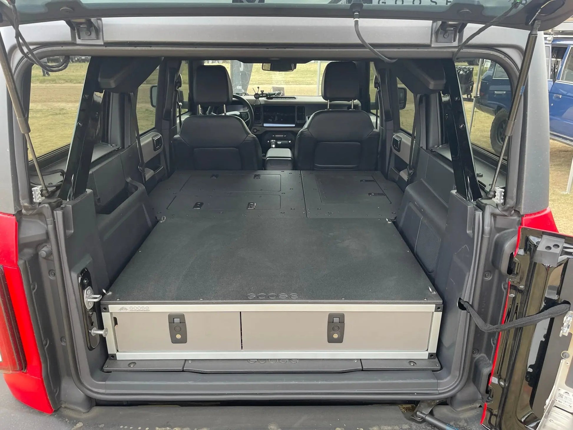Stealth Sleep and Storage Package for Ford Bronco 2021-Present 6th Gen. 4 Door by Goose Gear