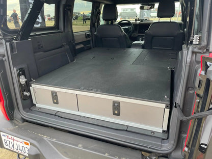 Stealth Sleep and Storage Package for Ford Bronco 2021-Present 6th Gen. 4 Door by Goose Gear