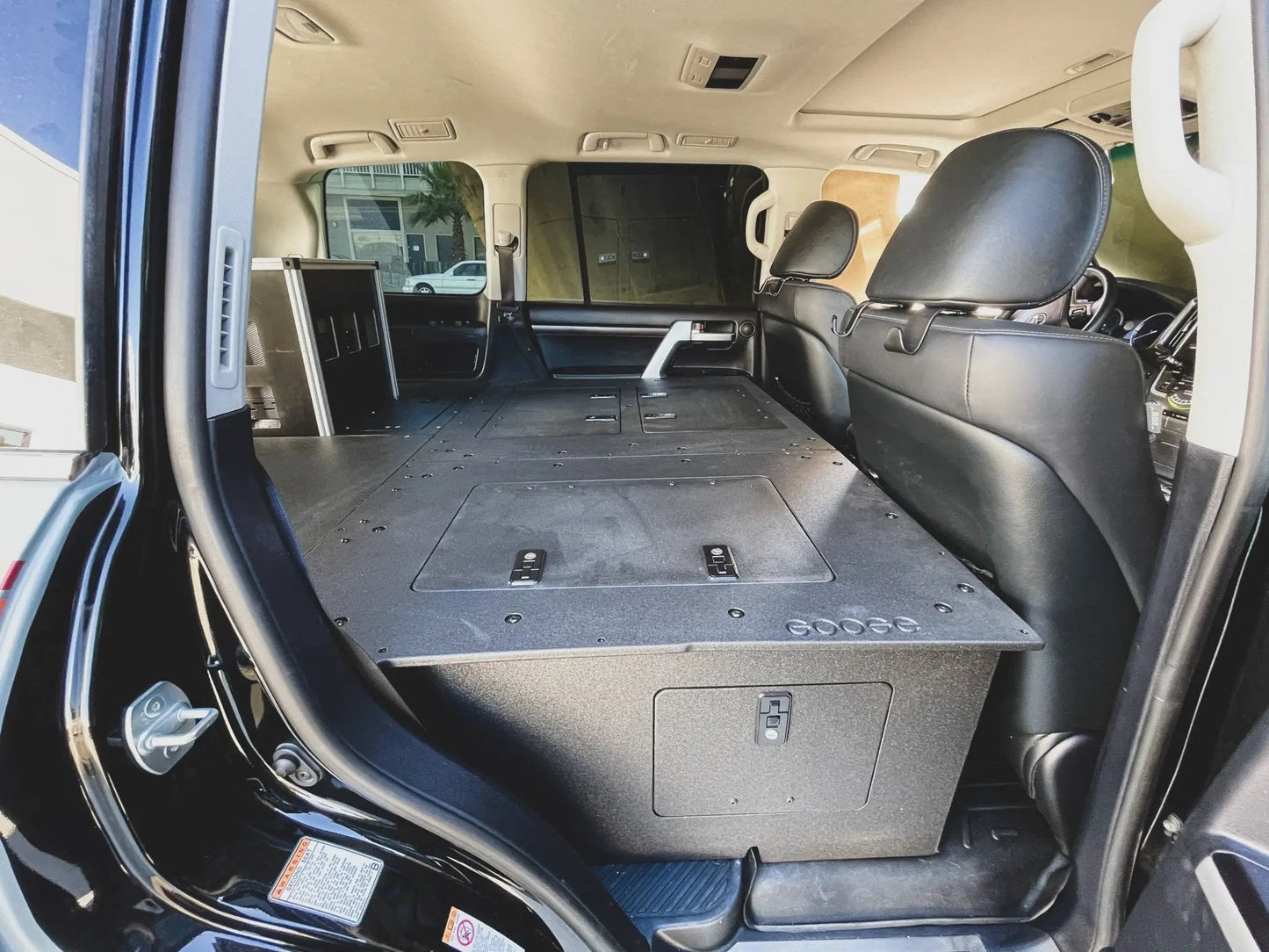 Stealth Sleep and Storage Package for the Toyota Land Cruiser 2008-2021 200 Series by Goose Gear