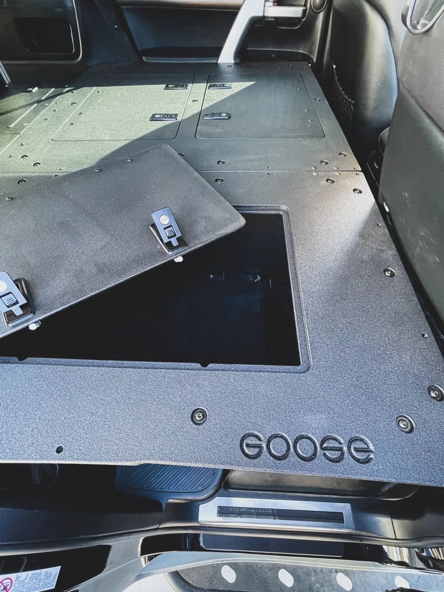 Stealth Sleep and Storage Package for the Toyota Land Cruiser 2008-2021 200 Series by Goose Gear