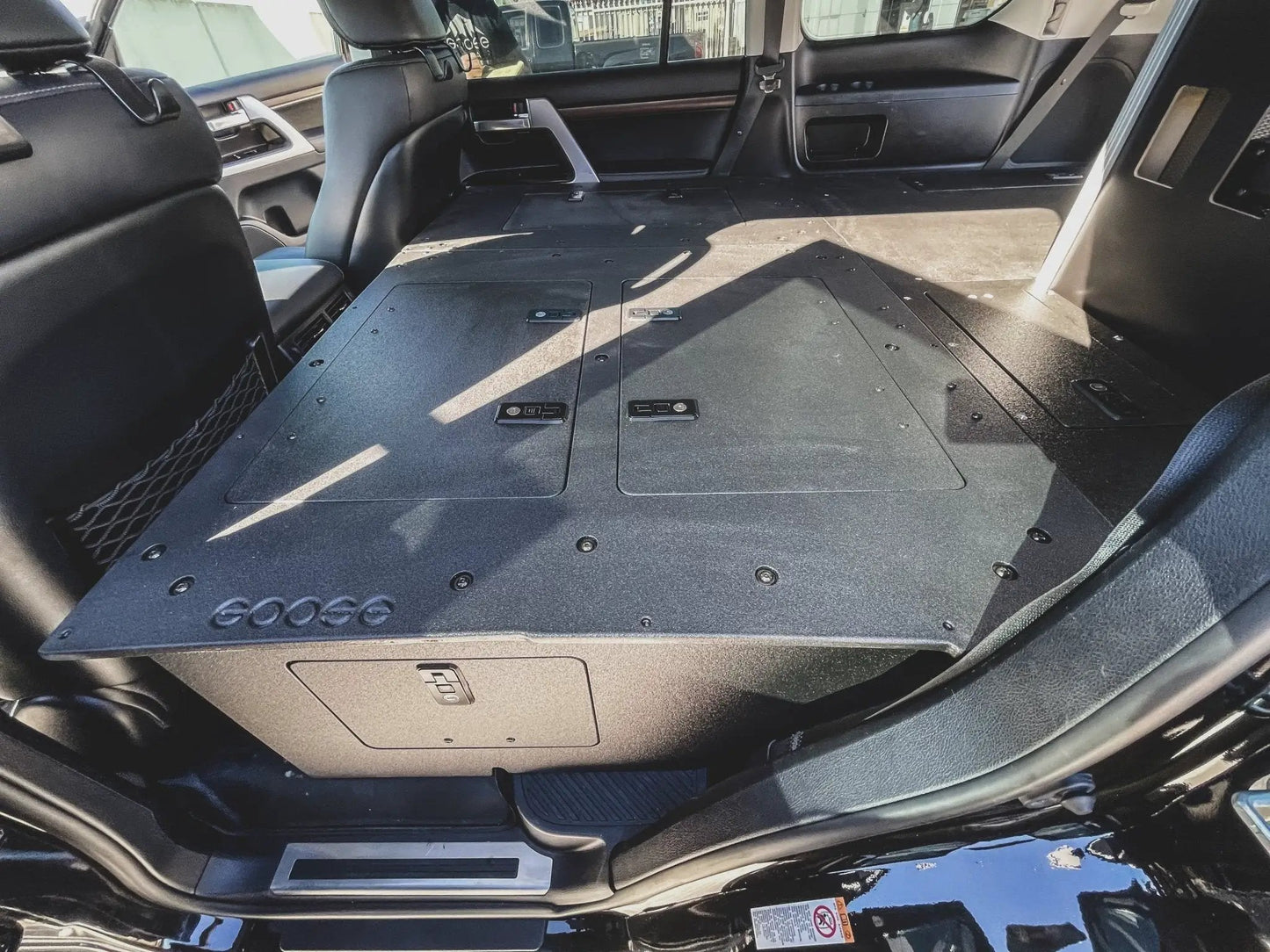 Stealth Sleep and Storage Package for the Toyota Land Cruiser 2008-2021 200 Series by Goose Gear
