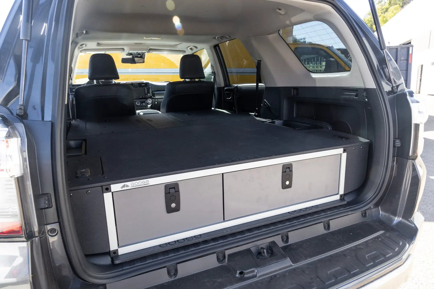 Stealth Sleep and Storage Package with Fitted Top Plate for Toyota 4Runner 2010-2024 5th Gen. by Goose Gear