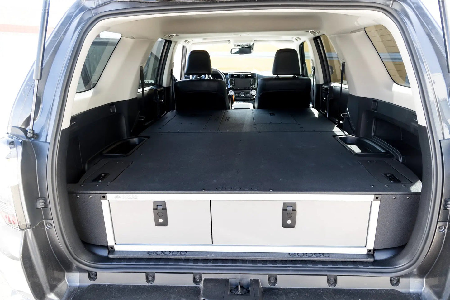 Stealth Sleep and Storage Package with Fitted Top Plate for Toyota 4Runner 2010-2024 5th Gen. by Goose Gear