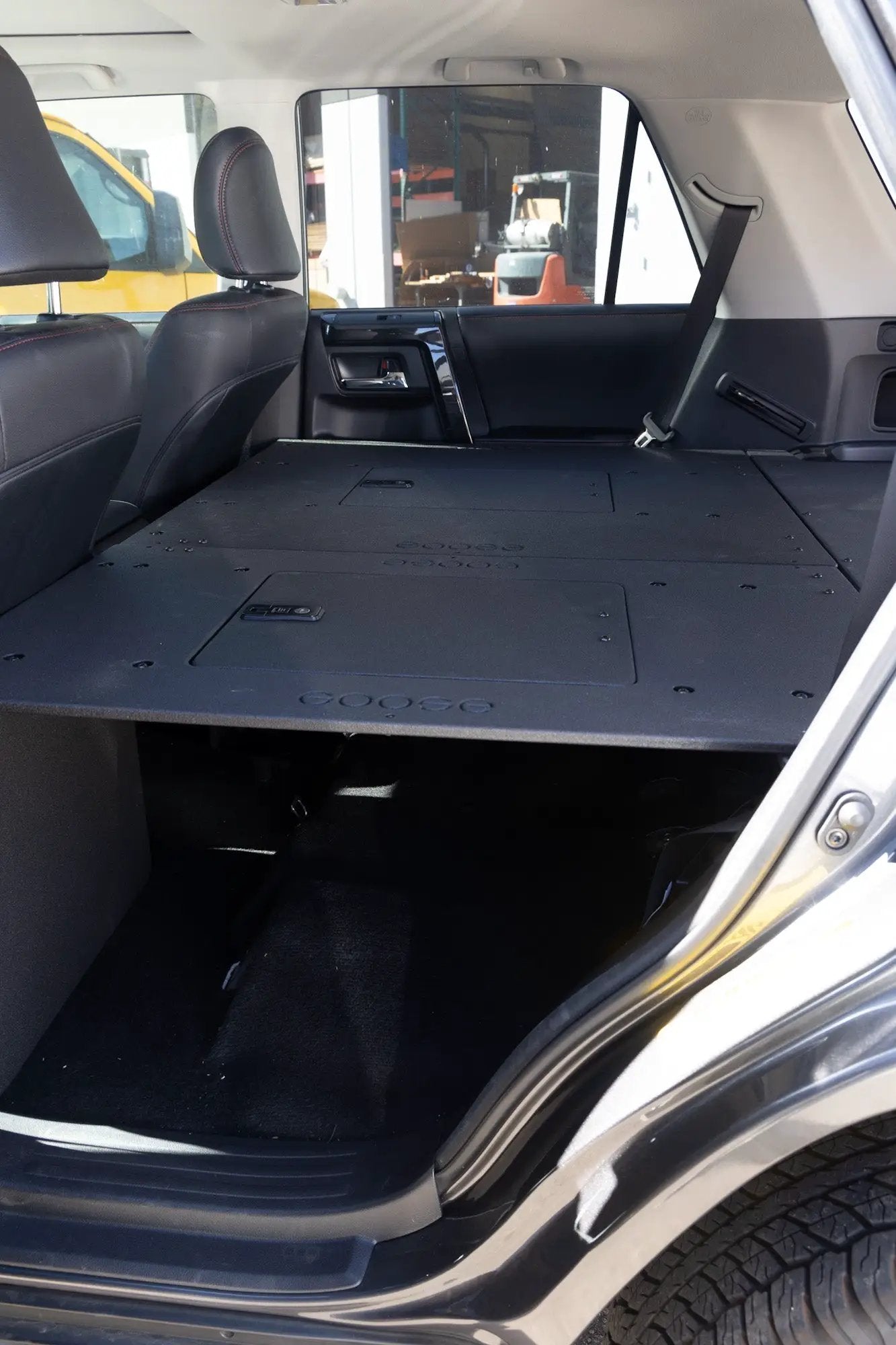 Stealth Sleep and Storage Package with Fitted Top Plate for Toyota 4Runner 2010-2024 5th Gen. by Goose Gear