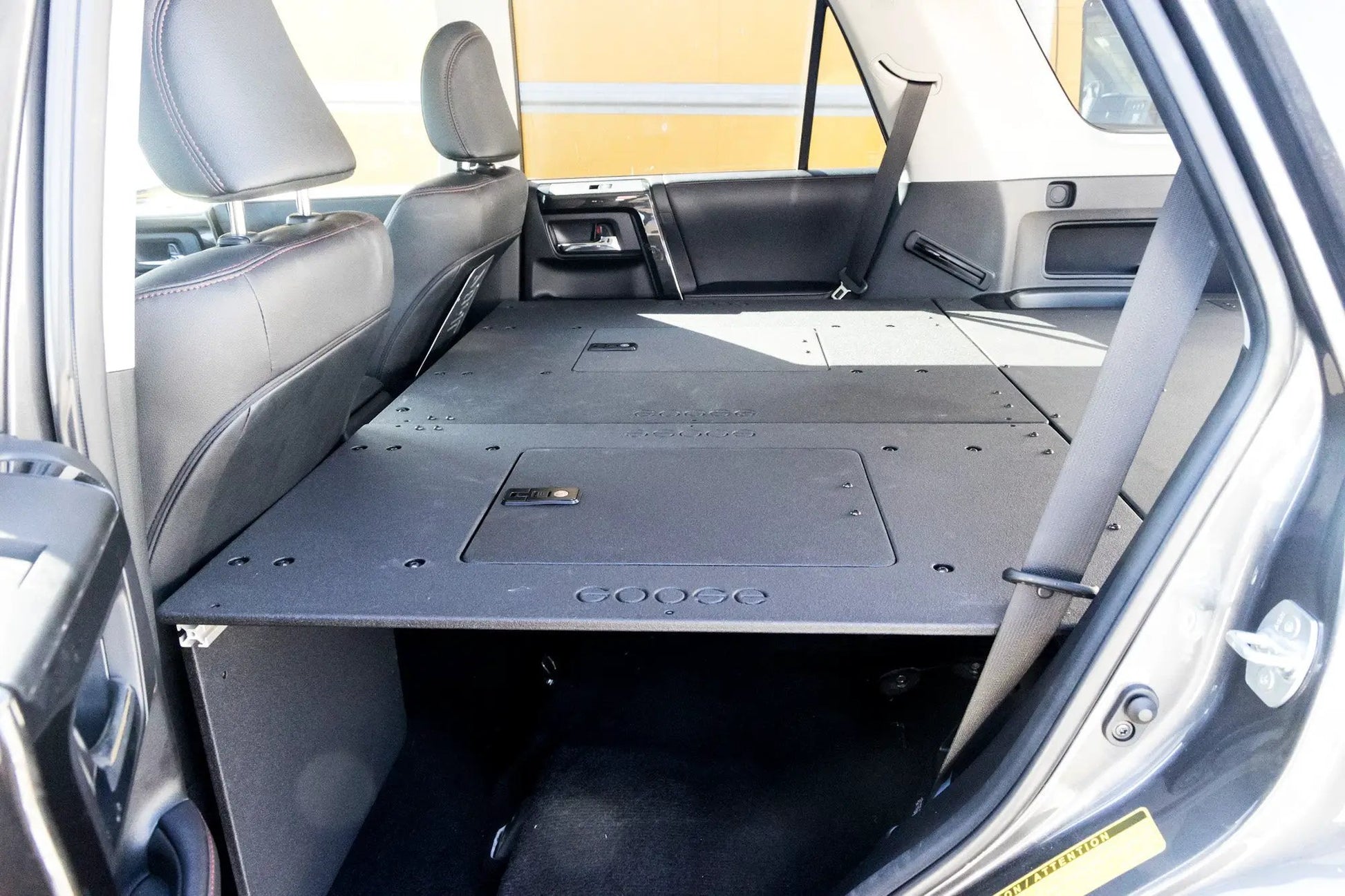 Stealth Sleep and Storage Package with Fitted Top Plate for Toyota 4Runner 2010-2024 5th Gen. by Goose Gear