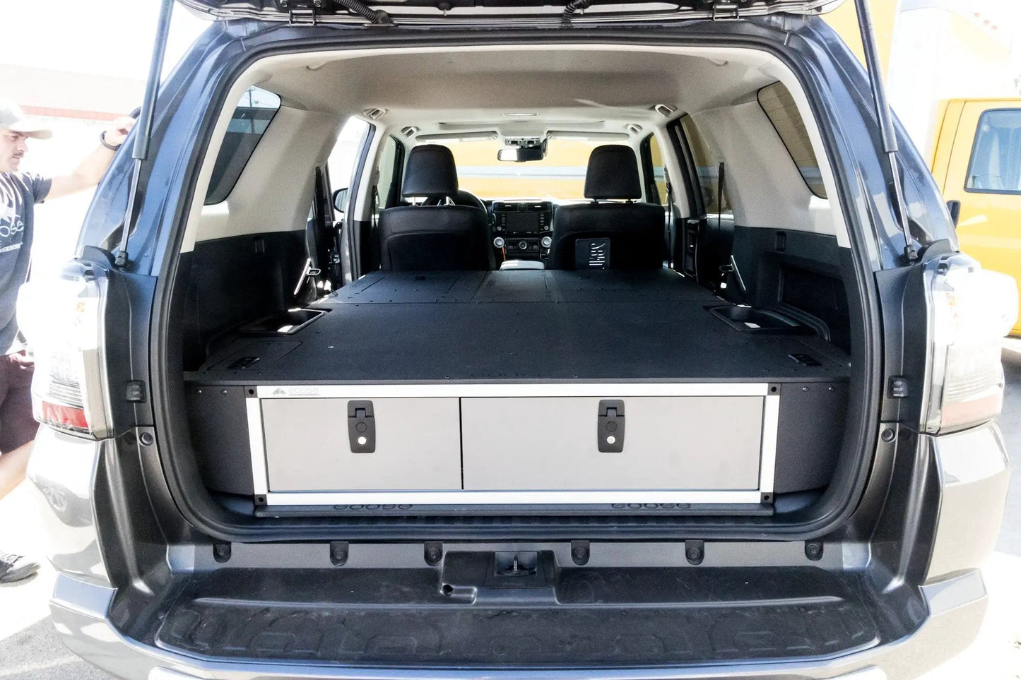 Stealth Sleep and Storage Package with Fitted Top Plate for Toyota 4Runner 2010-2024 5th Gen. by Goose Gear