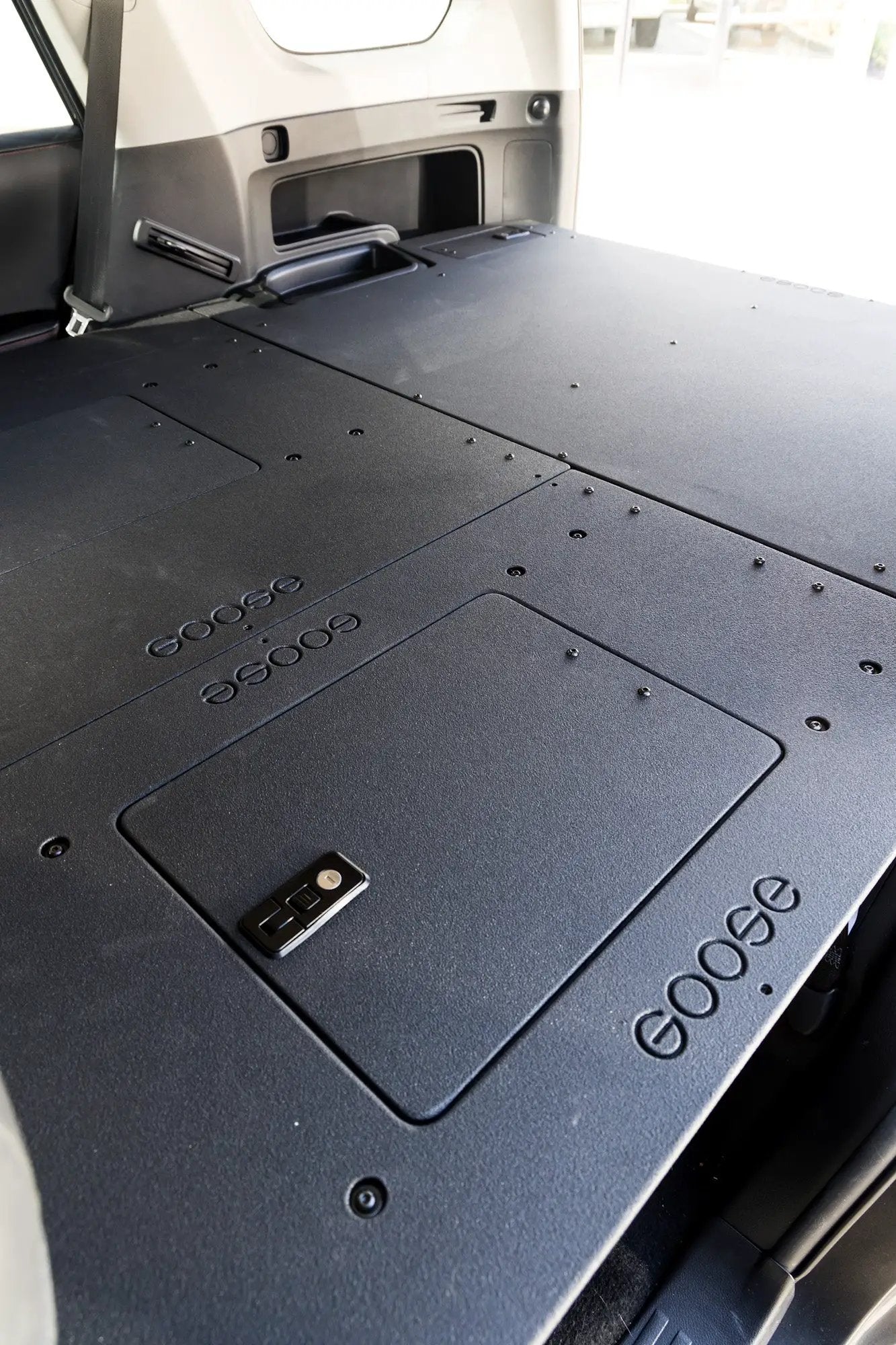 Stealth Sleep and Storage Package with Fitted Top Plate for Toyota 4Runner 2010-2024 5th Gen. by Goose Gear