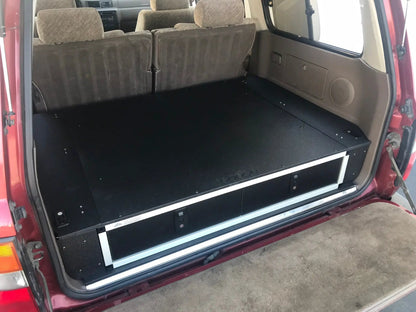 Stealth Sleep and Storage Package for Toyota Land Cruiser 1991-1997 80 Series - 43-3/8" W x 8" H x 40" D by Goose Gear