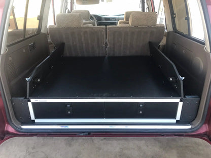 Stealth Sleep and Storage Package for Toyota Land Cruiser 1991-1997 80 Series - 43-3/8" W x 8" H x 40" D by Goose Gear
