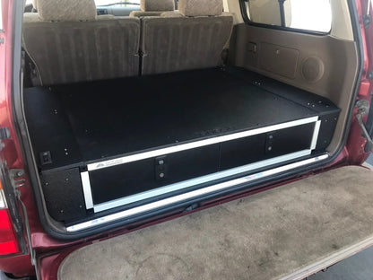 Stealth Sleep and Storage Package for Toyota Land Cruiser 1991-1997 80 Series - 43-3/8" W x 8" H x 40" D by Goose Gear
