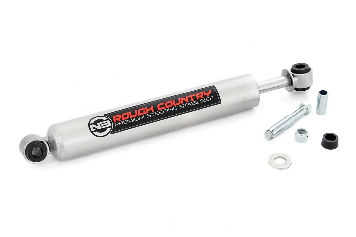Rough Country N3 Steering Stabilizer | Ford Excursion/F-250 Super Duty/F-350 Super Duty 4WD by Rough Country