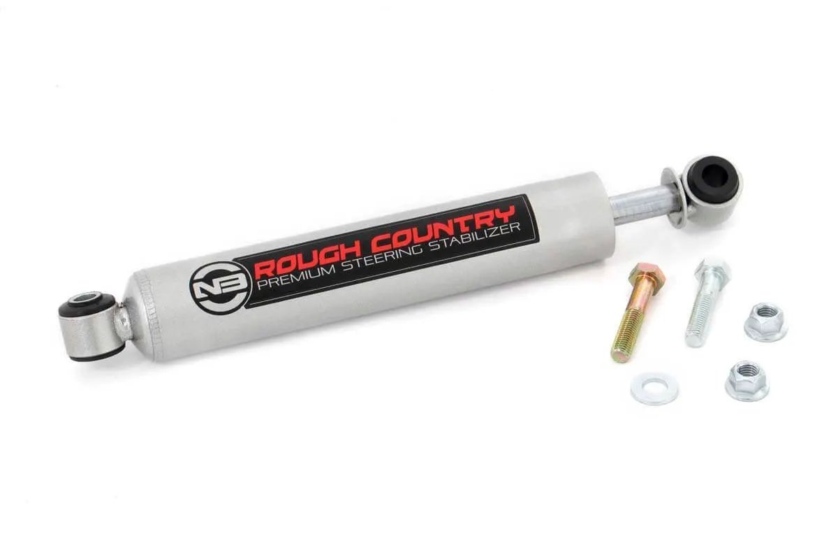 Rough Country N3 Steering Stabilizer | Diesel | Nissan Titan XD 2WD/4WD (2016-2024) by Rough Country