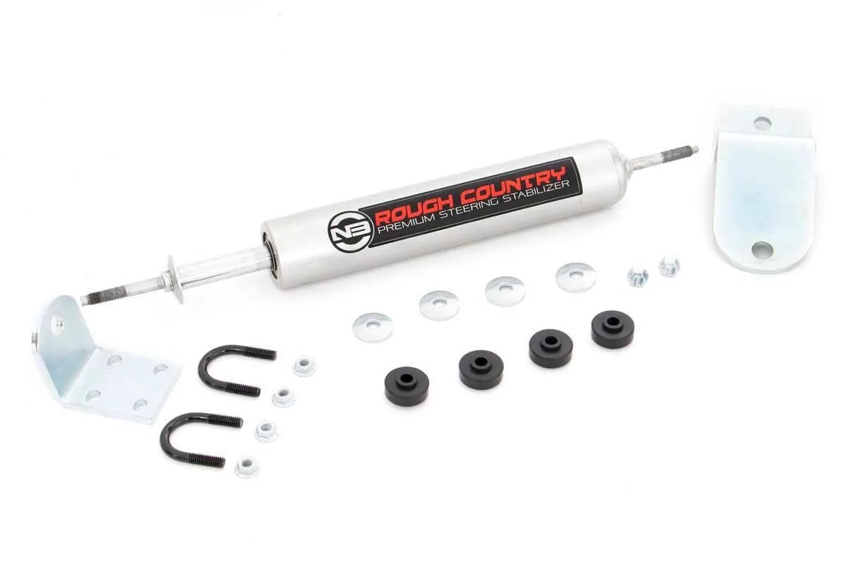 Rough Country N3 Steering Stabilizer | Dodge 2500/3500 2WD (1994-2002) by Rough Country