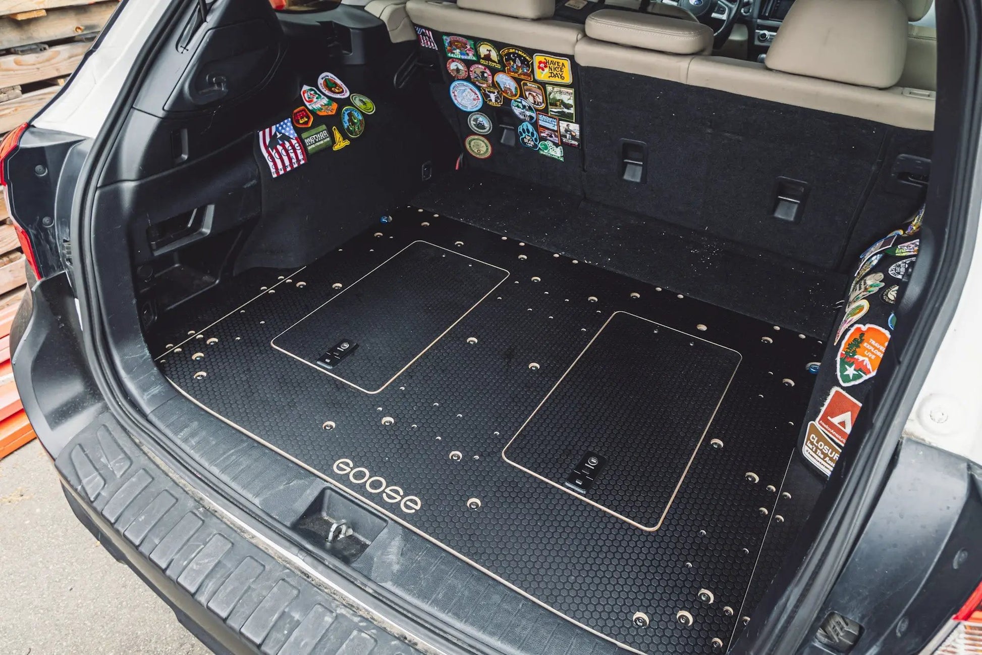 Subaru Outback 2015-2019 5th Gen. - Rear Plate System by Goose Gear