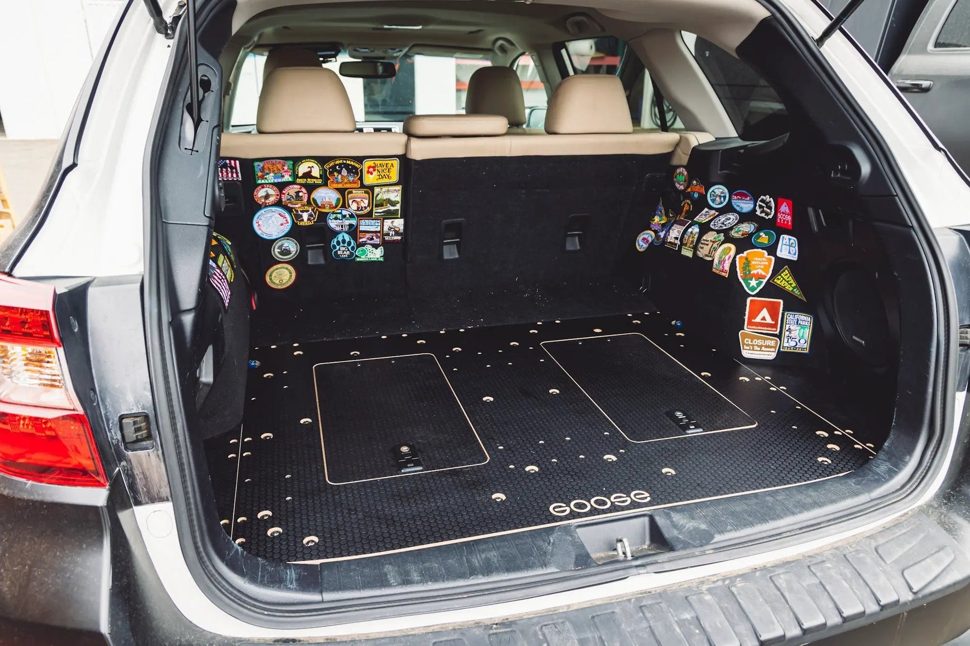 Subaru Outback 2015-2019 5th Gen. - Rear Plate System by Goose Gear