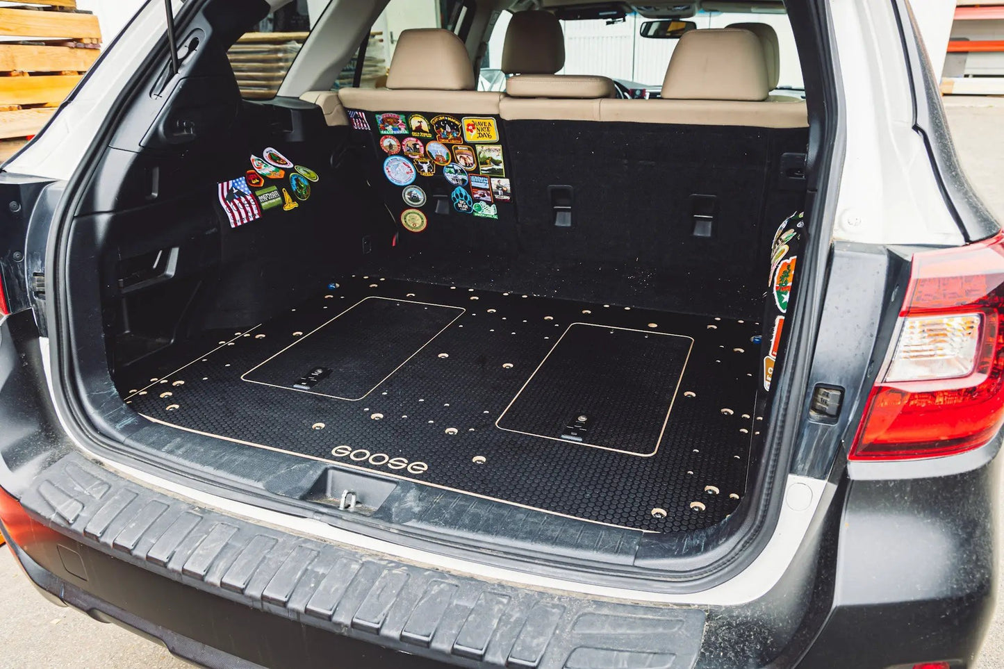 Subaru Outback 2015-2019 5th Gen. - Rear Plate System by Goose Gear