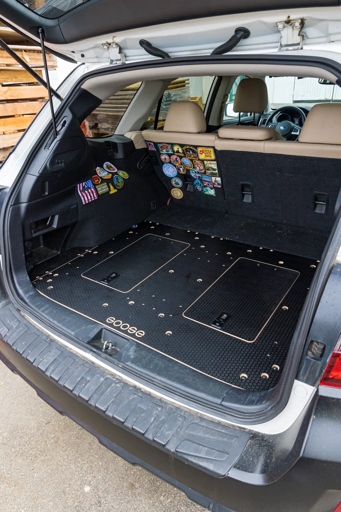 Subaru Outback 2020-2025 6th Gen. - Rear Plate System by Goose Gear