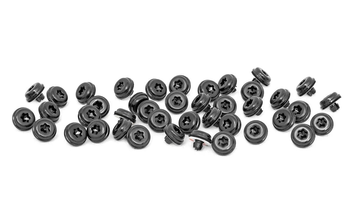 Rough Country Rivet Kit for Fender Flares | Black by Rough Country