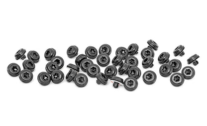 Rough Country Rivet Kit for Fender Flares | Black by Rough Country