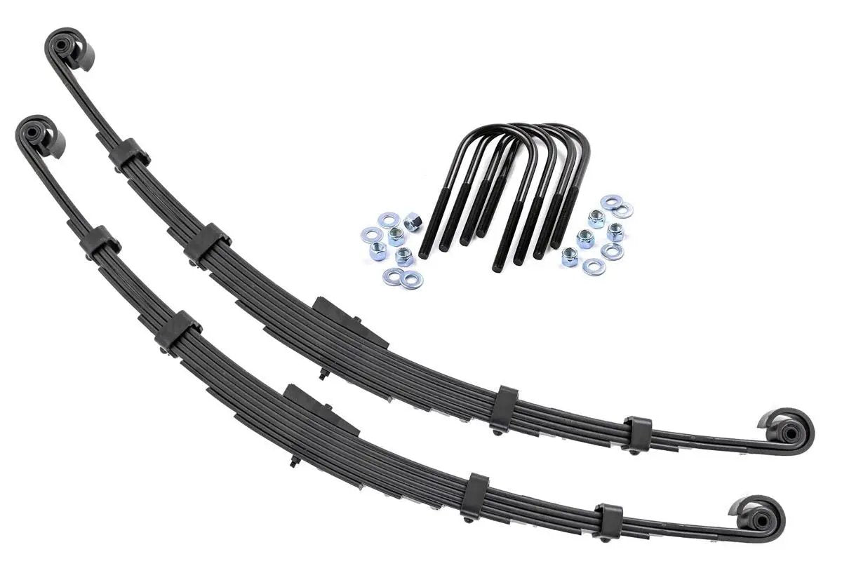 Rough Country Rear Leaf Springs| 2.5" Lift | Pair | Jeep CJ5/CJ7 5 4WD (1955-1975) by Rough Country