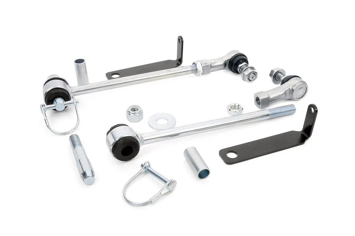 Rough Country Quick Disconnect Sway Links | 3-6 Inch Lift | Jeep Grand Cherokee WJ (99-04) by Rough Country