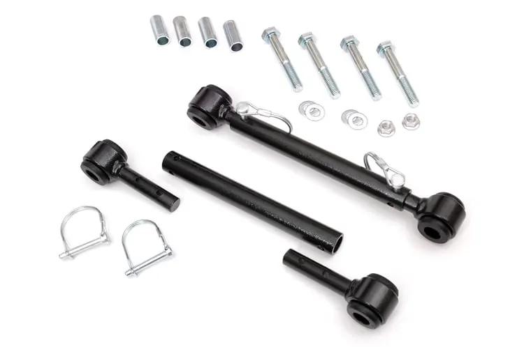Rough Country Quick Disconnect Sway Links | Rear | 4-6 Inch Lift | Jeep Wrangler TJ (97-06) by Rough Country