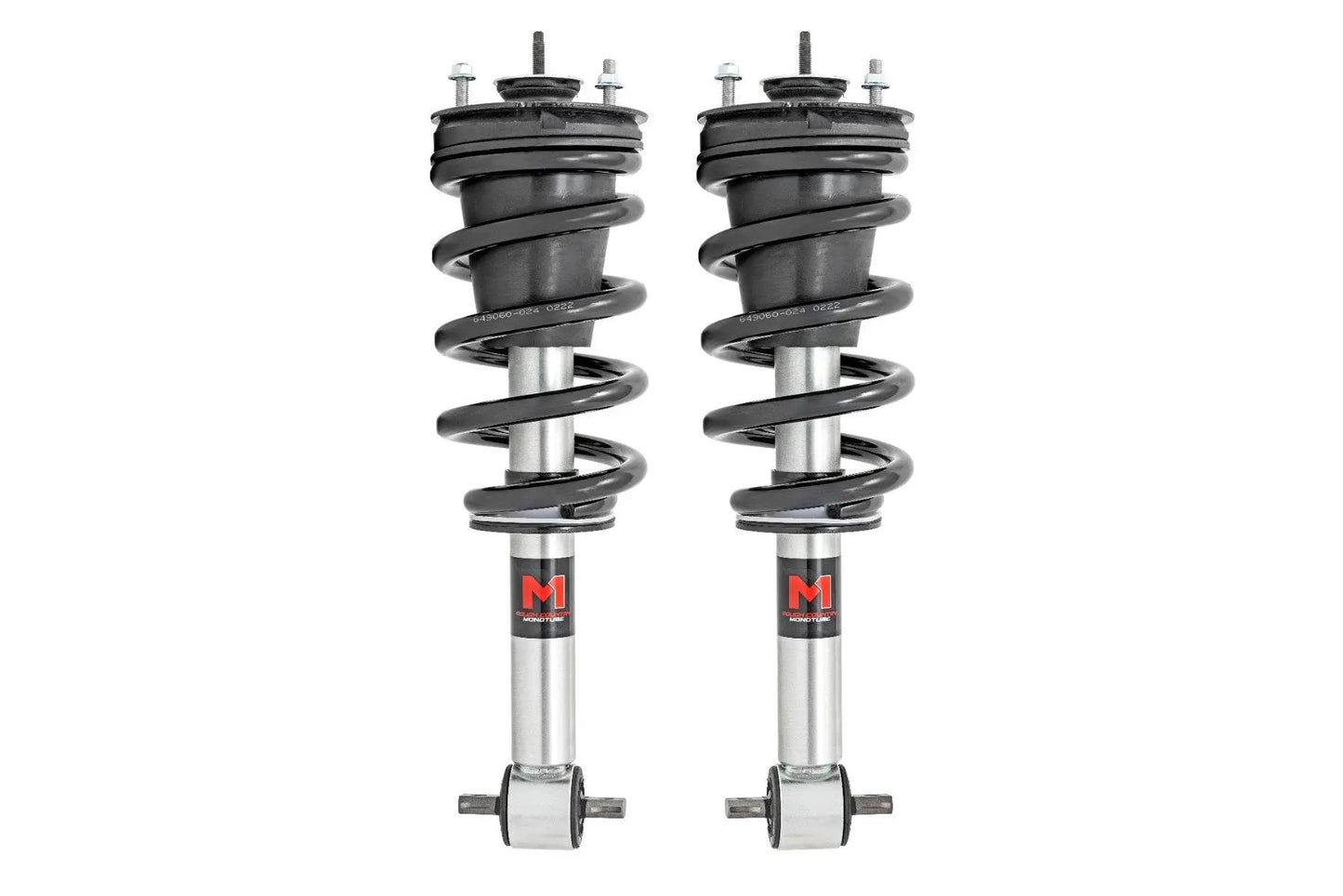 Rough Country M1 Loaded Strut Pair | 3.5in | Chevy/GMC Sierra 1500 (19-26)/Silverado 1500 (19-26) by Rough Country