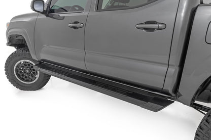 Подножки HD2 алюминиевые | Сдвоенная кабина | Toyota Tacoma 2WD/4WD (2005-2023)