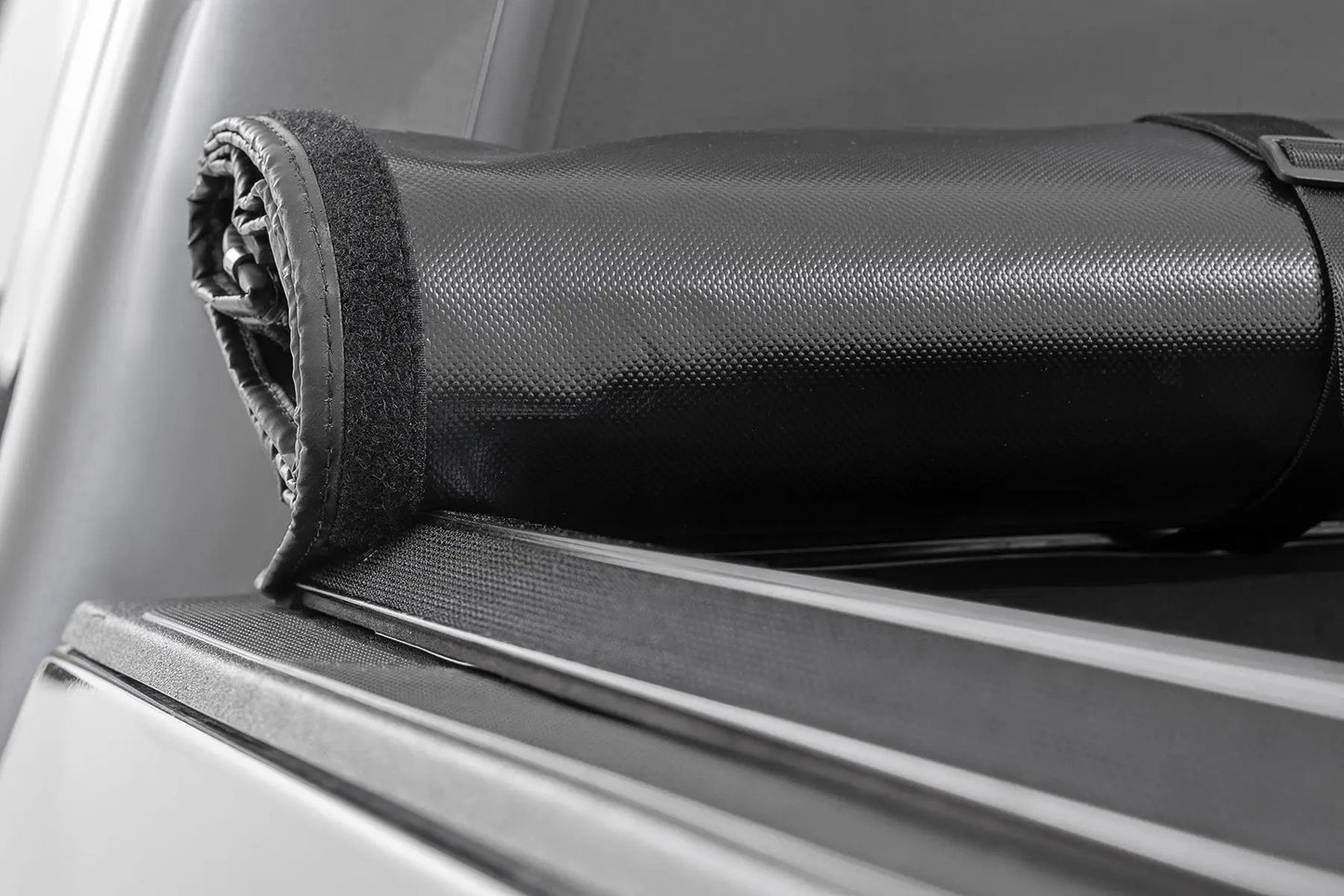 Rough Country Soft Roll Up Bed Cover | 5' Bed | Toyota Tacoma 2WD/4WD (2016-2023) by Rough Country