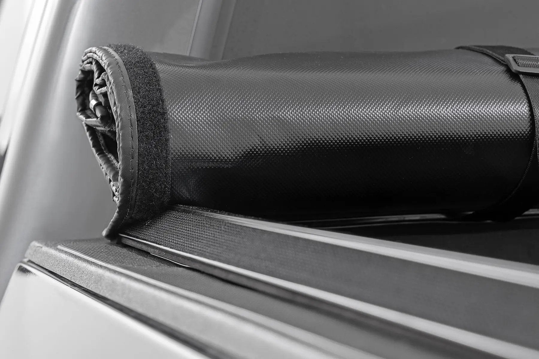 Rough Country Soft Roll Up Bed Cover | 5' Bed | Toyota Tacoma 2WD/4WD (2016-2023) by Rough Country