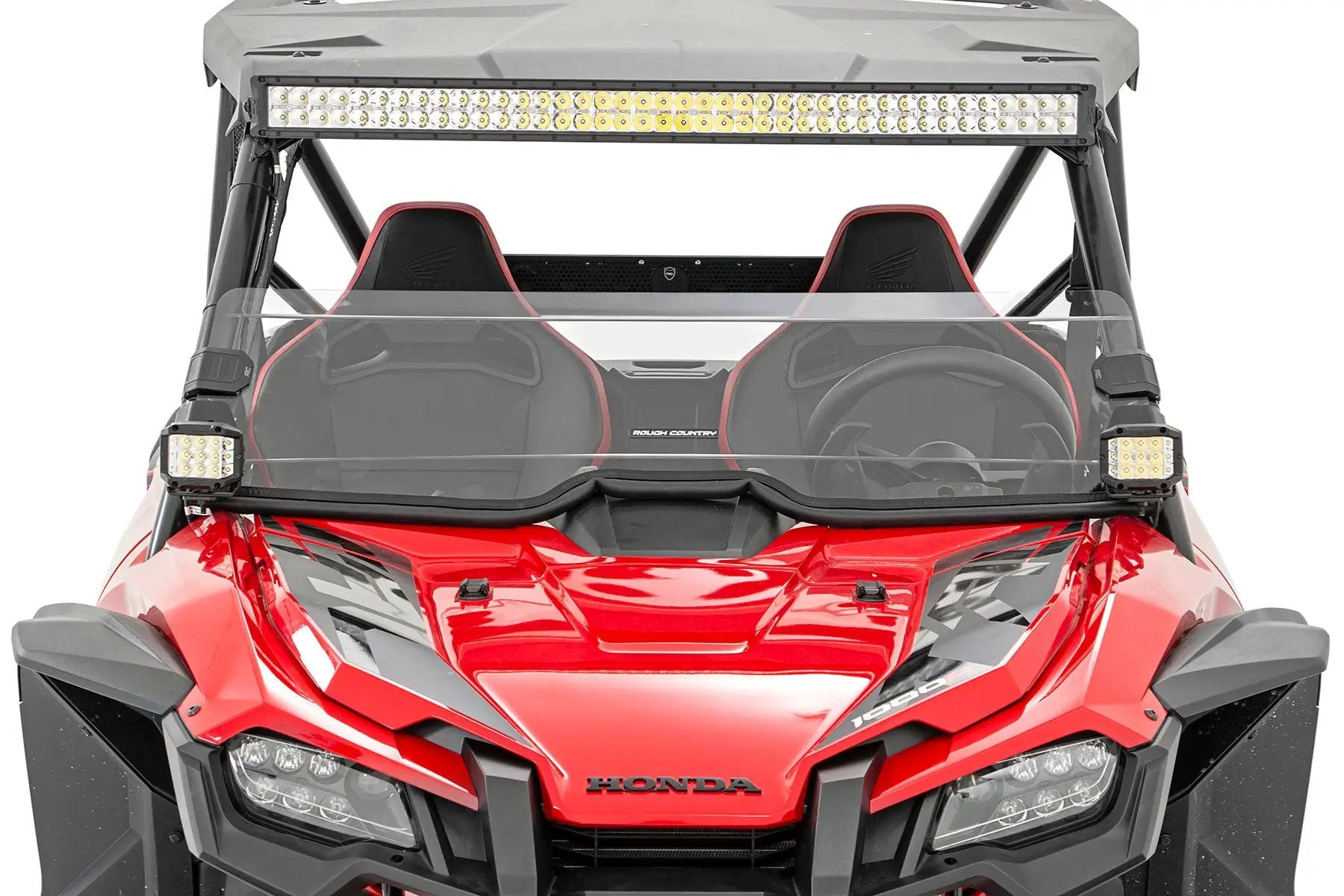 Rough Country Half Windshield | Scratch Resistant | Honda Talon 1000 by Rough Country