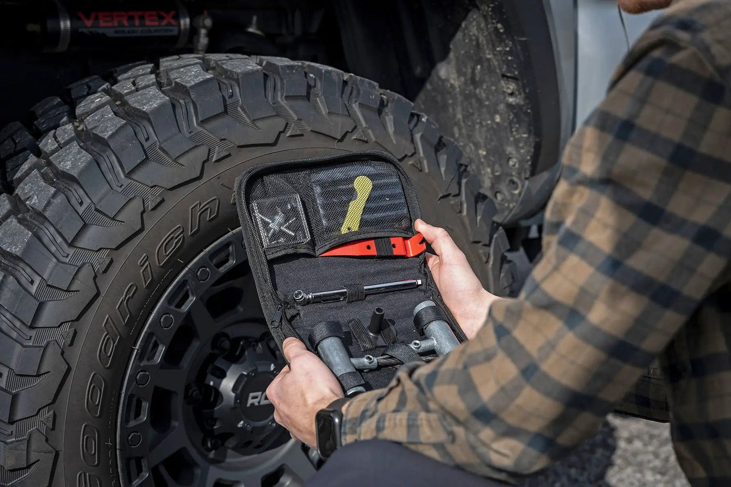 Rough Country Emergency Tire Repair Kit w/Carrying Case | 39pcs by Rough Country