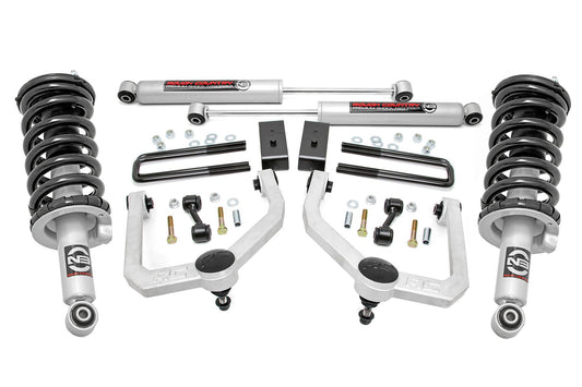Rough Country 3 Inch Lift Kit | N3 Struts & Shocks | Nissan Titan 4WD (2017-2024)