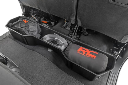 Rough Country Under Seat Storage | Crew Cab | Nissan Titan 2WD/4WD (2004-2024) by Rough Country