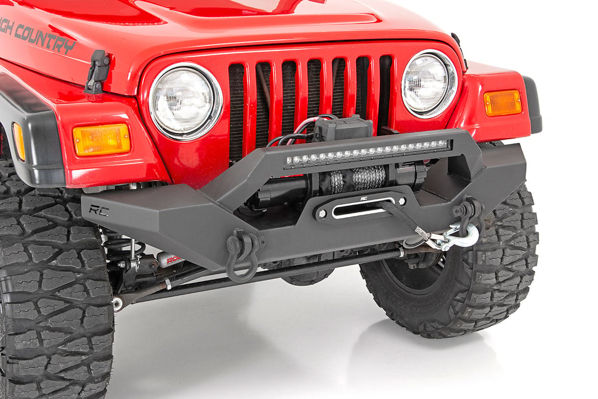 Rough Country Front Bumper | Rock Crawler | Jeep Wrangler TJ (97-06)/Wrangler Unlimited (04-06) by Rough Country