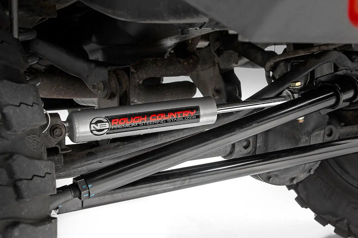 Rough Country HD Steering Kit | Stabilizer Combo | Jeep Cherokee XJ/Comanche MJ/Wrangler TJ by Rough Country