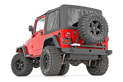 Rough Country Rear Bumper | Tire Carrier | Jeep Wrangler TJ (97-06)/Wrangler Unlimited (04-06) by Rough Country