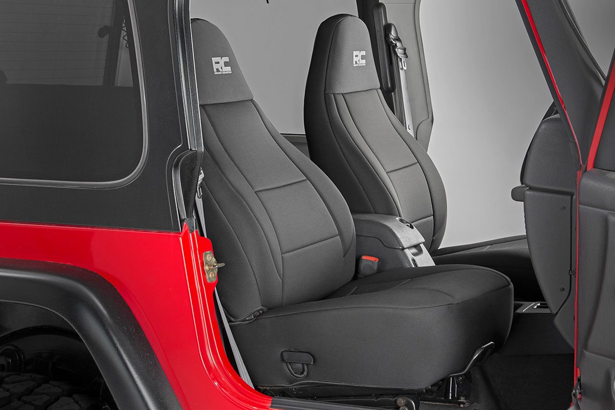 Fundas para asientos | Delanteras y traseras | Jeep Wrangler TJ (03-06)/Wrangler Unlimited (04-06)